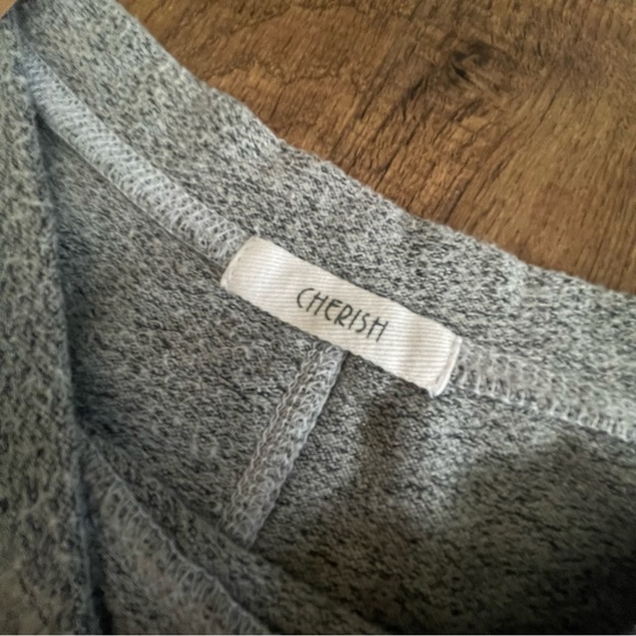 Cherish High low Grey tunic sweater oversized comfortable fit Fits Medium/large - Picture 4 of 8
